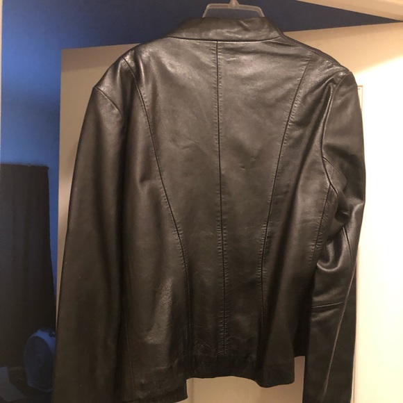 Vintage RARE Silk &Sable soft leather jacket - Picture 2 of 5